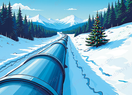 Pipeline Operator Christmas Card