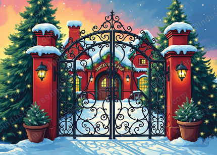 Iron Gate Business Christmas Card