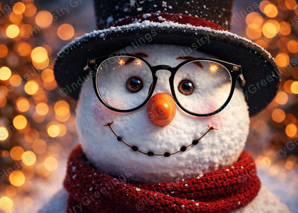 Optometry Christmas Card