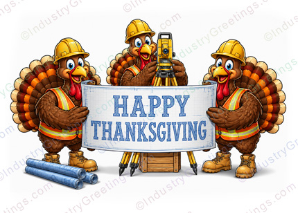 Law Office Thanksgiving Card