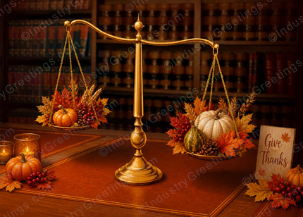 Attorney Thanksgiving Card