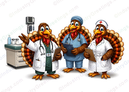 Law Office Thanksgiving Card